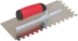 Platoir à colle inox 280x120mm dents carrées 10x10mm