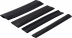 Gaine thermorétractable 100mm 2:1 noire - Coffret de 170 pcs