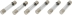 Fusible en verre assortiment - coffret de 120 pcs