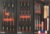 Servante d'atelier 7 tiroirs composée de 235 outils - modules finition carbone