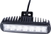 Phare de travail rectangle LED 10/30V 18W 1200 lumens faisceau large - lot de 20 pcs