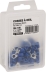 Cosse à oeil isolée bleue M5 - lot de 100 pcs