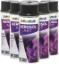 Peinture RAL 9017 brillant noir - lot de 6 aérosols de 400ml