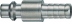 Raccord rapide mâle filetage femelle 3/8" - lot de 25pcs