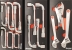 Servante d'atelier 7 tiroirs composée de 205 outils - modules finition métal