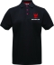 Polo noir taille M homme - Drakkar logo rouge
