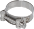 Collier à tourillons acier inox 22mm de 52 à 55mm - lot de 2 pcs