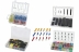 Pack de 4 coffrets électricité et 1 coffret de cosses thermorétractables OFFERT