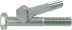 Vis à tête hexagonale filetage partiel class 8.8 zingué blanc M8x80mm DIN 931 - boîte de 100 pcs