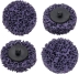Disques abrasifs durs - 4 pièces