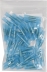 Cosse jonction bout à bout isolée thermorétractable bleue - lot de 50 pcs