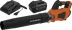 Souffleur de feuilles à batterie 20V - 550 m³/h - batterie 4Ah - chargeur 3A