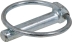 Goupilles clips 9mm - blister de 6 pcs