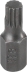 Embout hexagonal 10x30mm avec empreinte XZN 8mm