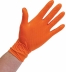 Gants jetables nitrile orange T8 - Boîte de 100 pcs