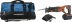 Scie sabre 20V - 1 batterie 4Ah Li-ion - chargeur - sac de transport