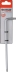 Clé mâle coudée Torx® extra longue T40 - carte