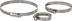 Collier à crémaillère acier inox 12mm de 32 à 50m - boîte de 25 pcs