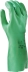 Gants chimiques 100% enduit nitrile floqué biodégradable 355mm vert 0,38mm T8 - lot de 12 pcs