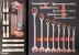 Servante d'atelier 7 tiroirs composée de 234 outils - modules finition carbone
