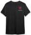 Tee-shirt noir taille XXXXL unisexe - Drakkar logo incline