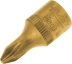 Douille tournevis 1/4" avec embout 28mm Phillips® PH2