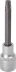 Douille tournevis 1/2" avec embout 100mm Torx® T45