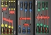 Servante d'atelier 8 tiroirs composée de 320 outils - modules métal