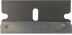 Lame rectangle 19x40mm pour grattoir - carte boîte de 100 pcs