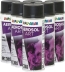 Peinture RAL 9005 satin noir - lot de 6 aérosols de 400ml