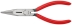 Pince à becs demi-ronds 160mm avec tranchant (Dureté 61HRC) - Gainage PVC