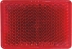 Catadioptre rectangle 56x39mm adhésif rouge