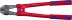 Coupe boulon 760mm