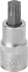Douille tournevis 1/2" avec embout 55mm Torx® T55