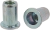 Insert/rivet ouvert acier à tête plate M8 de 0,5 à 3mm - 250 pcs