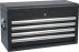 Coffre 4 tiroirs argent 660x306x377mm pour réf.09144
