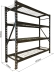 Etagère/rayonnage d'atelier 4 tablettes 1830x1955x610mm max 2,4T