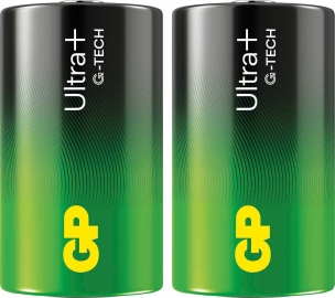 Blister de 2 piles "Ultra Plus" LR20 D Alcaline