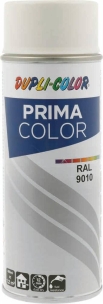 Peinture RAL 9010 blanc pur MAT - lot de 6 aérosols de 400ml