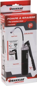 Pompe à graisse manuelle pour cartouche à visser