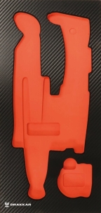 Module mousse 402x189mm carbone vide pour pinces/tenaille/mesure