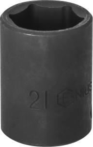 Douille à chocs 1/2" de 21mm - carte