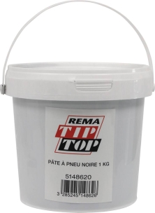 Crème de montage noir pour pneus - seau de 1kg