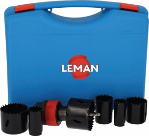 Scie trépan bi-métal 8% cobalt de 22 à 68mm - coffret de 8 pcs