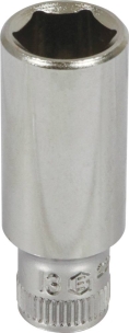 Douille longue 1/4" 13mm - carte