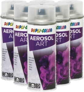 Vernis brillant - lot de 6 aérosols de 400ml