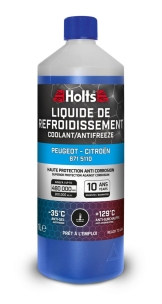 Liquide de refroidissement dédié Peugeot-Citroën B71 5110 - bidon de 1L