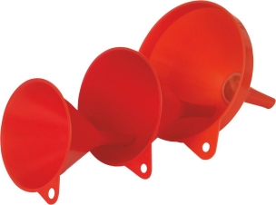 Entonnoir droit 140/160/200mm - 10 lots de 3 pcs