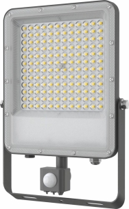 Projecteur LED extra plat 230V 100W avec détecteur radar