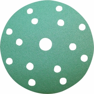 Disques abrasifs velcro GR180 150mm 15 trous - lot de 100 pcs